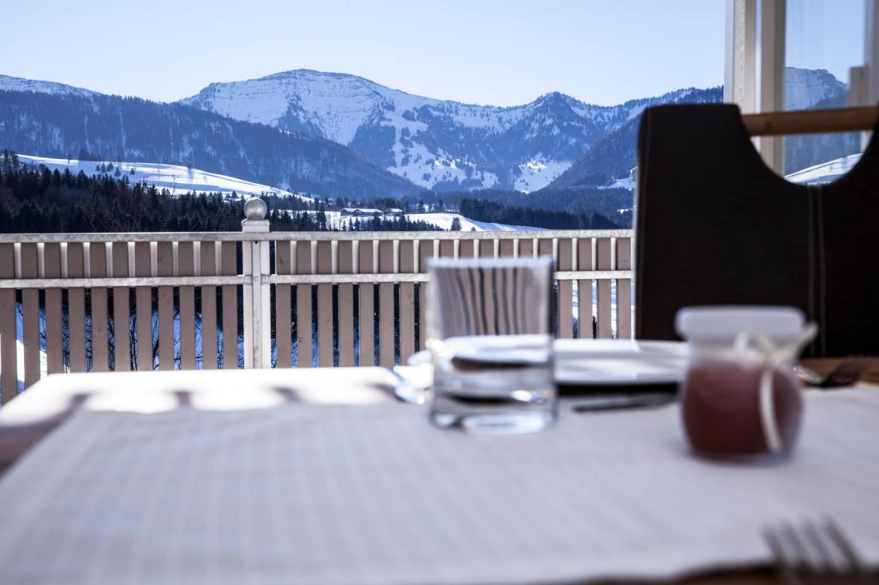 Haus "Bergblick" Ferienwohnung Hochgrat Oberstaufen Mit 2 Schlafzimmer Esterno foto