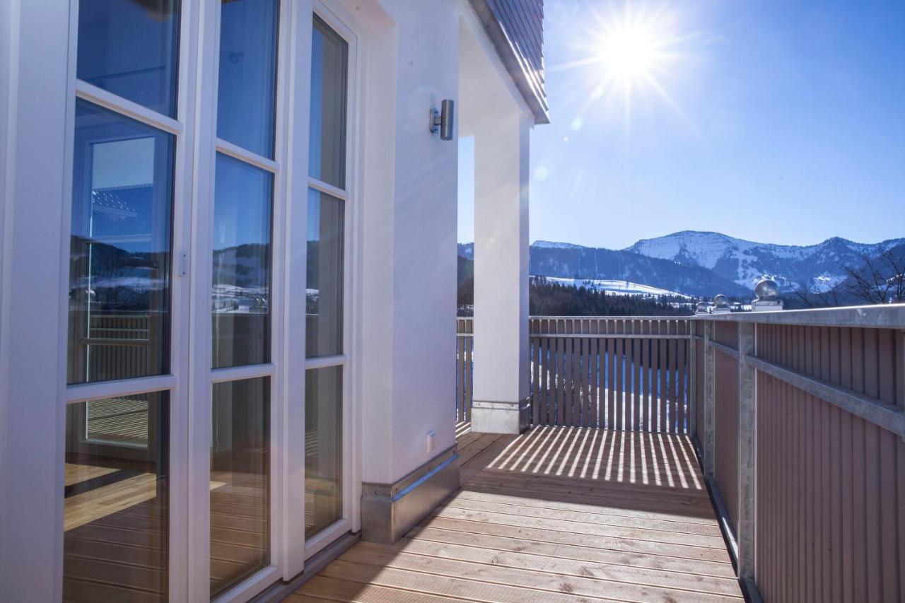 Haus "Bergblick" Ferienwohnung Hochgrat Oberstaufen Mit 2 Schlafzimmer Esterno foto