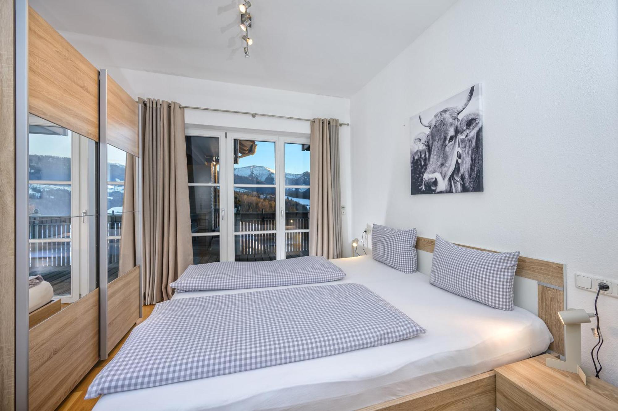 Haus "Bergblick" Ferienwohnung Hochgrat Oberstaufen Mit 2 Schlafzimmer Esterno foto